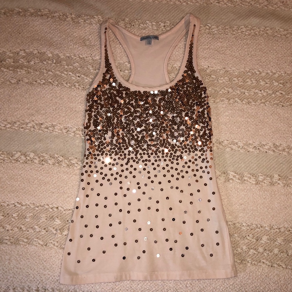 Charlotte Russe sequin top